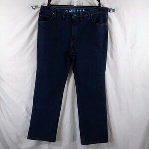 Wrangler Men's Jeans Blue Straight Leg Cowboy Cut Premium Performance Size 44x32